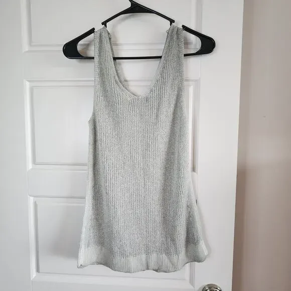 Charlie B Knit Top Women Small Color Celadon Capsule Wardrobe Neutral Minimalist - Picture 10 of 14